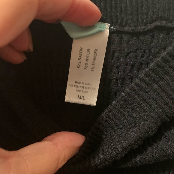 JJ Authentic black stretchy dress - Picture 6 of 9